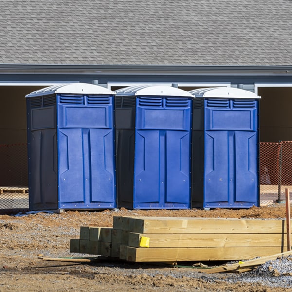 do you offer hand sanitizer dispensers inside the porta potties in Ceresco Michigan